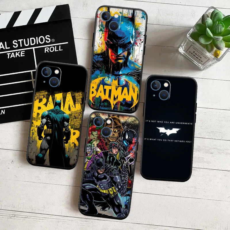 Новый высококачественный чехол для телефона с Бэтменом Redmi Note 11 12 13 Pro Plus 13C 12C 12S 11S