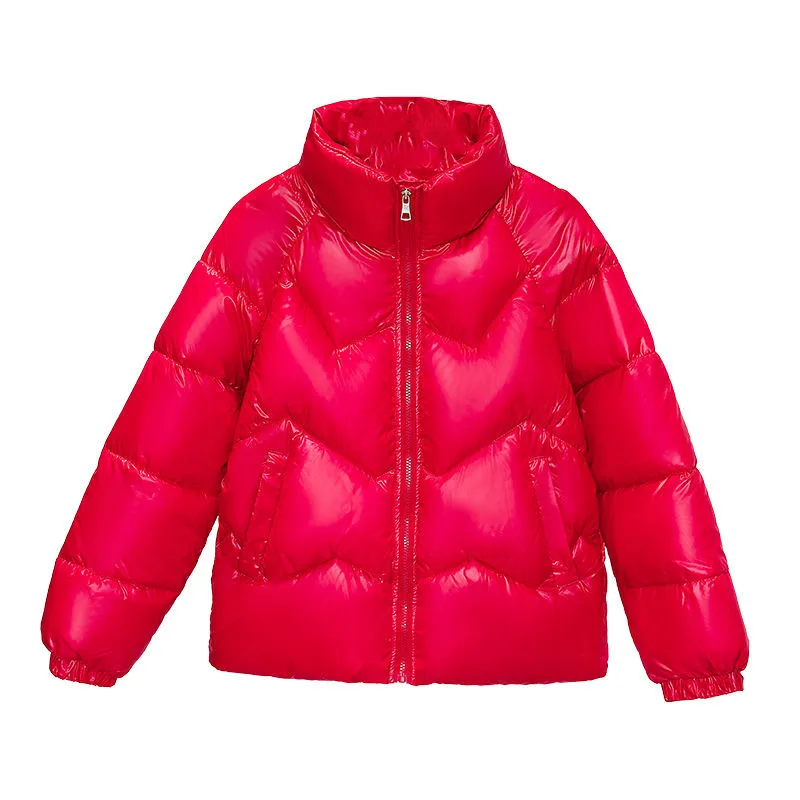 Новинка 2025 года пуховое пальто с хлопковой подкладкой корейские пуховики модные