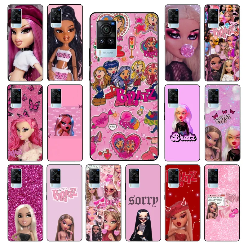 

Bratz Doll Aesthetic Phone Case for VIVO V21e V20 SE V2023 V15 Pro V21 V19 V17 Neo 1819 1915 1907 1906 X60 Pro X50