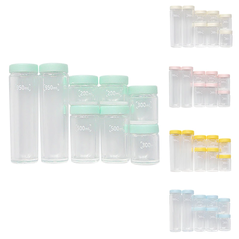 

8Pcs 1/12 1/6 Scale Miniature Dollhouse Food Container Mini Storage Can For Blyth Barbies Doll Kitchen Toy