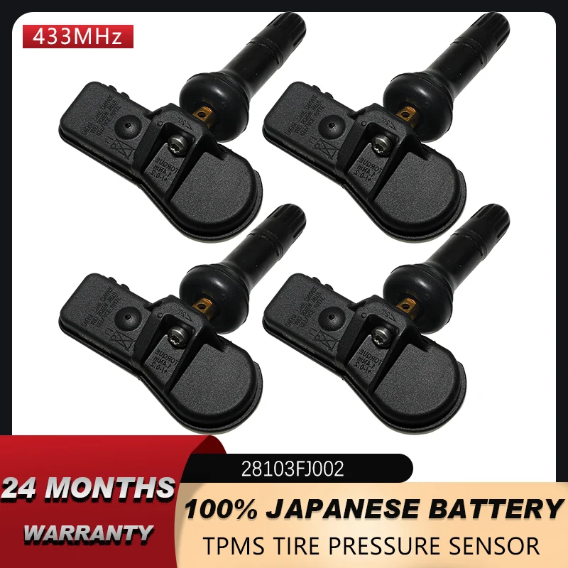 TPMS Датчик для Subaru Forester Impreza Justy Legacy Outpack Trezia WRX XV датчик давления в шинах 28103FJ000 433 МГц