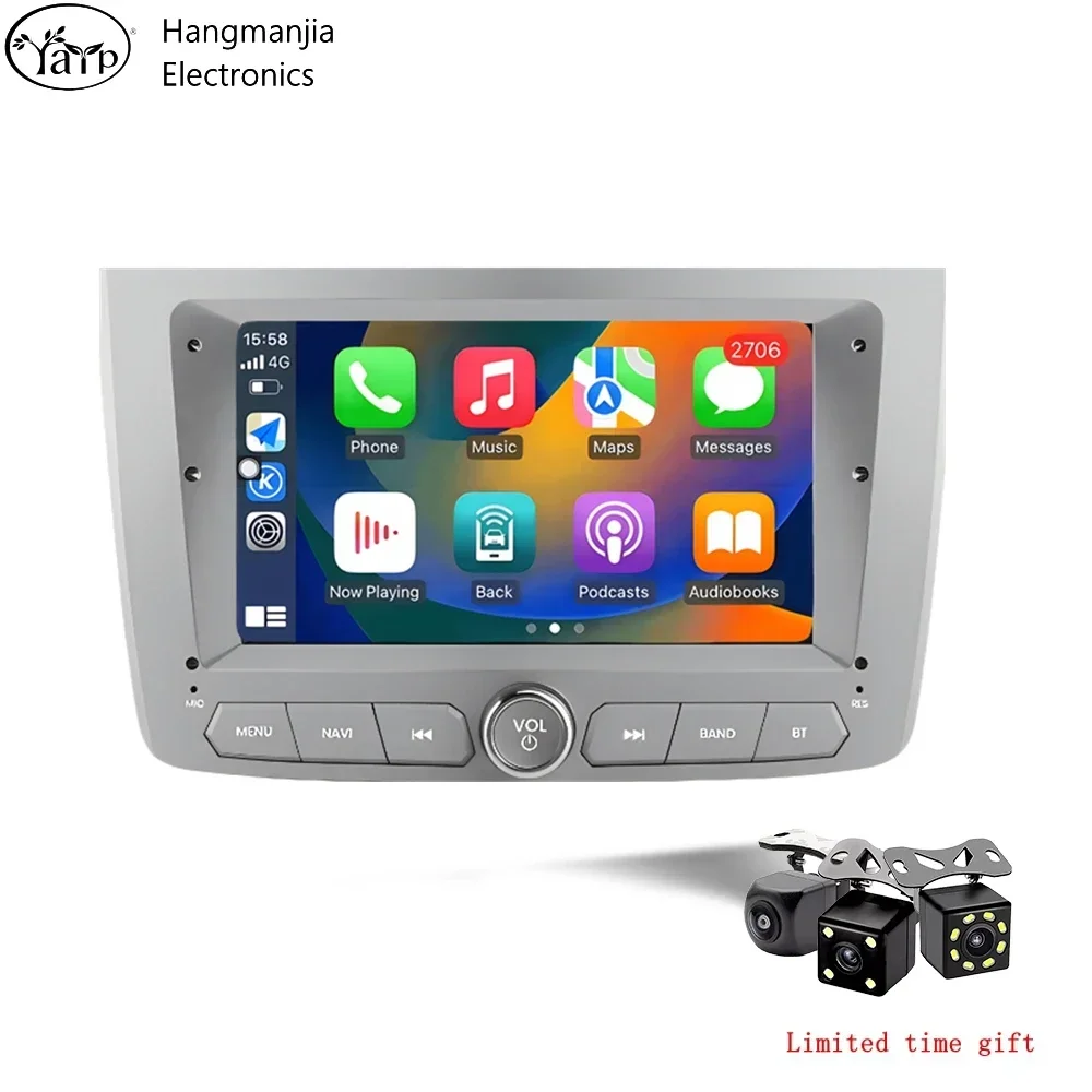 

Автомагнитола hangmanjia Android 13 для Alfa Romeo Mito 2008 2009 2011 2012 GPS, интеллектуальные системы CarPlay, Авторадио