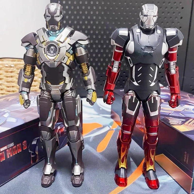 Zdtoys Marvel Iron Man 1/10 Mk24 Mk22 Mk41 Mk47 Фигурки Модель игрушки Аниме Подарок на день рождения