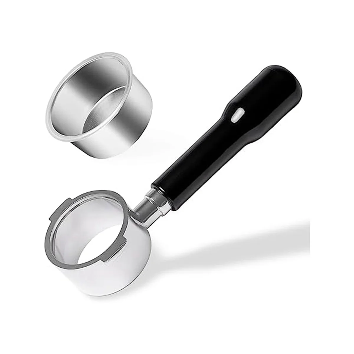 

51mm Bottomless Portable Filter for ECP3420/ECO310/EC155, 51mm Filter Amphibious ForDelonghi Espresso Machine