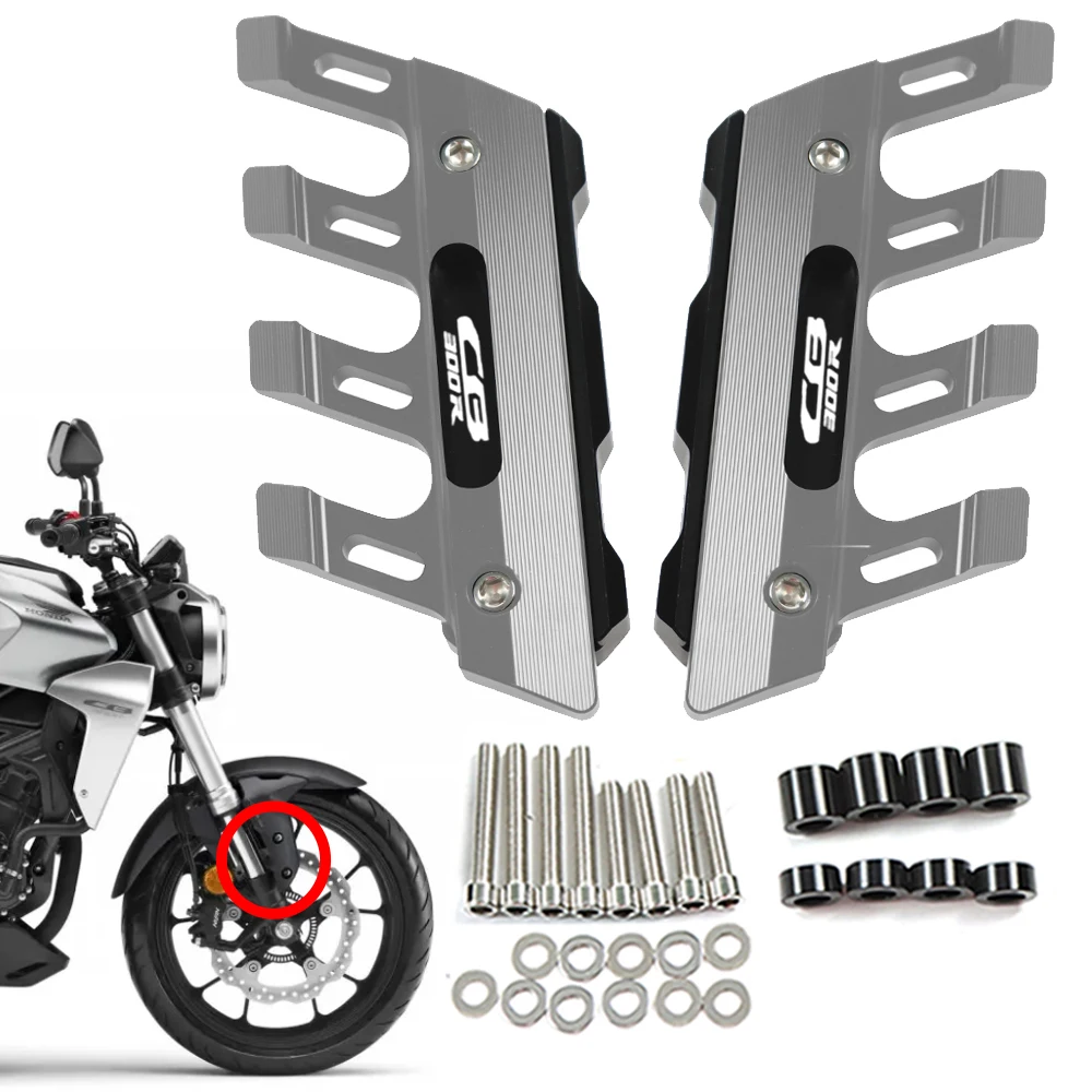

For HONDA CB300R CB 300R Motorcycle Mudguard Front Fork Protector Guard Block Front Fender Anti-fall Slider Accessories