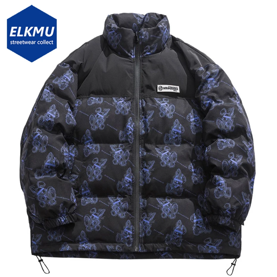 

Мужские зимние пальто, утепленные зеленые парки с подкладкой, богатые Большие размеры, уличная одежда в стиле Харадзюку, пуховики