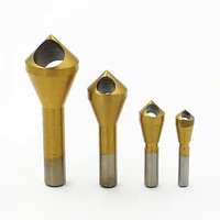 alloy titanium drill bit set 4 piece countersunk bits steelaluminum chamfer tool 2 5 10 15 20