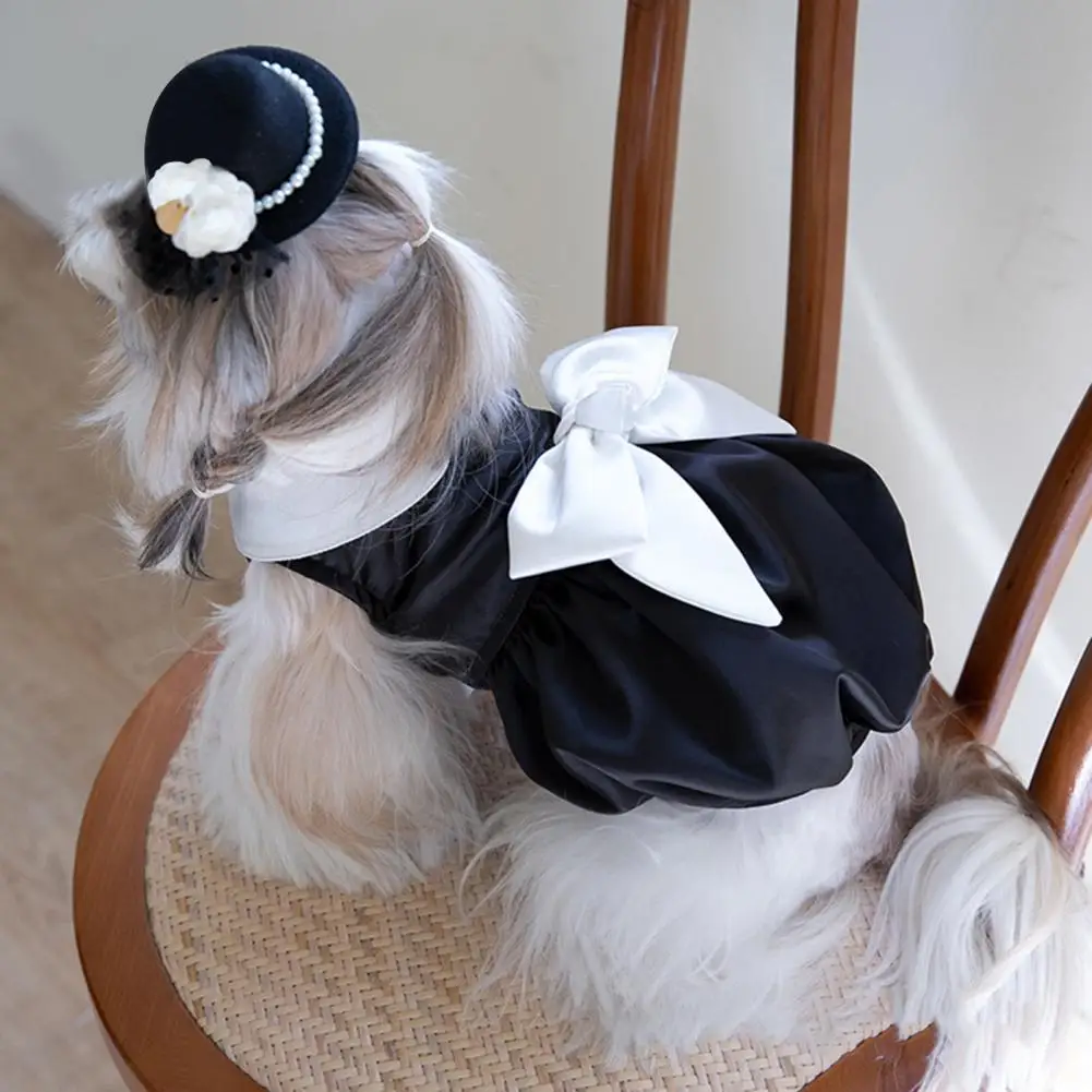 

Pullover Lovely Spring Summer Puppy Dresses Monkey Clothes Decorating Pet Clothes Breathable for Outdoor
