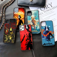 hard phone case for iphone xs 11 12 mini 13 pro max mobile shell 6s 7 8 plus 5s xr 10 se x anime avatar the last airbender cover