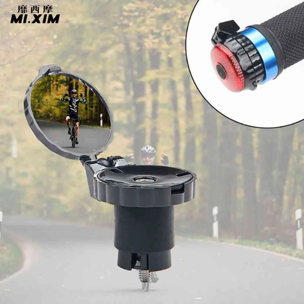 

Bicycle Rearview Mirror Replacement Road Bike Riding Adjustable Plug Reflector Mirror Bicycle Accessories for Cyclist