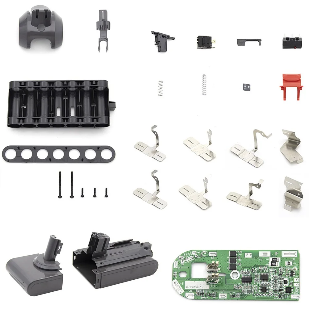 

21.6V Rechargeable Battery Plastic Case For V11 Vacuum Cleaner Replacement Plastic Case Nesting Cell Protection