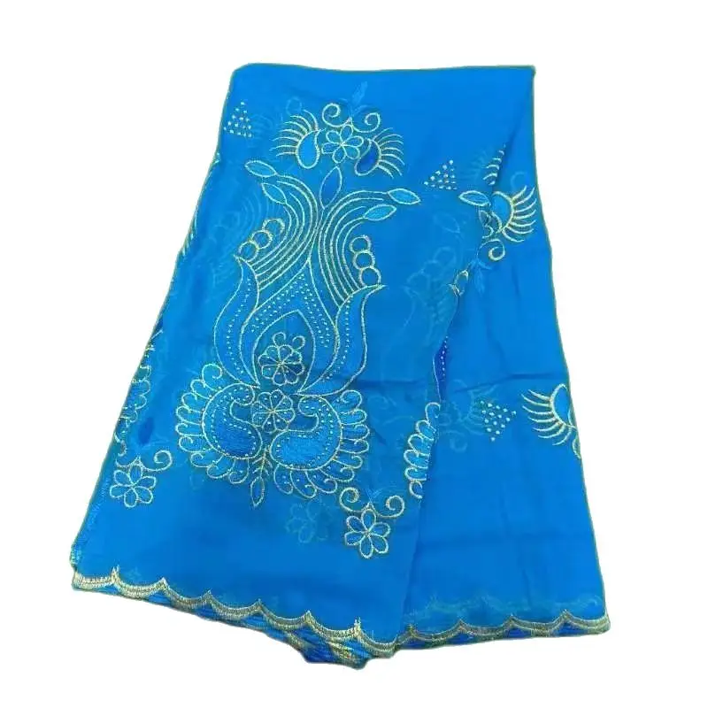 100% Cotton Scarf African Women Dubai 2*1m good quality cheap sale Fashion Muslim Women shawls Embroidery Hijab Scarf Headscarf