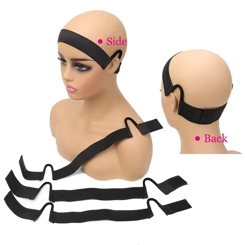 Безушные плавящиеся ленты, плавящиеся кружевные ленты для парика, 10 шт., кружевные ленты с логотипом по индивидуальному заказу, повязка на голову, аксессуары для парика