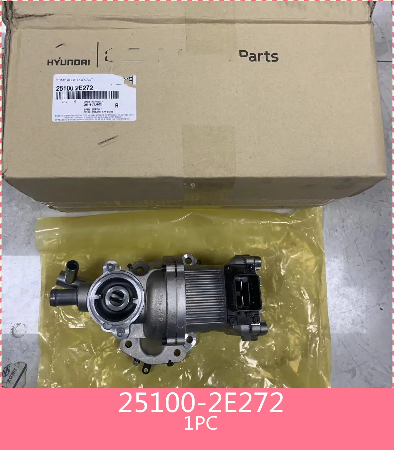 

251002E272 Genuine Water Pump Assembly 25100-2E272 For Hyundai Kia hybrid Sonata 2017-2020 25100 2E272