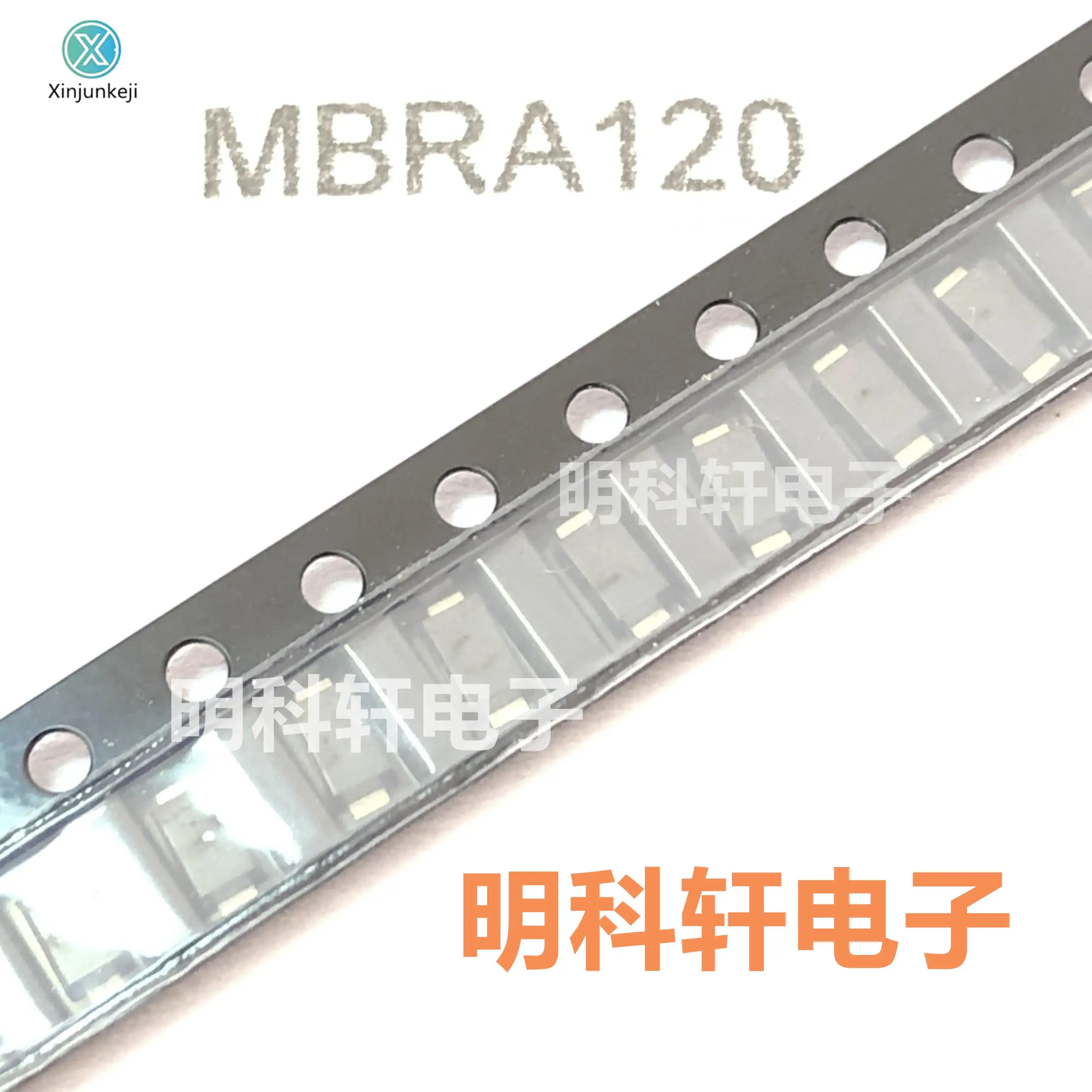 

30pcs orginal new MBRA120ET3G MBRA120 Silkscreen B1E2 SMD Schottky Diode