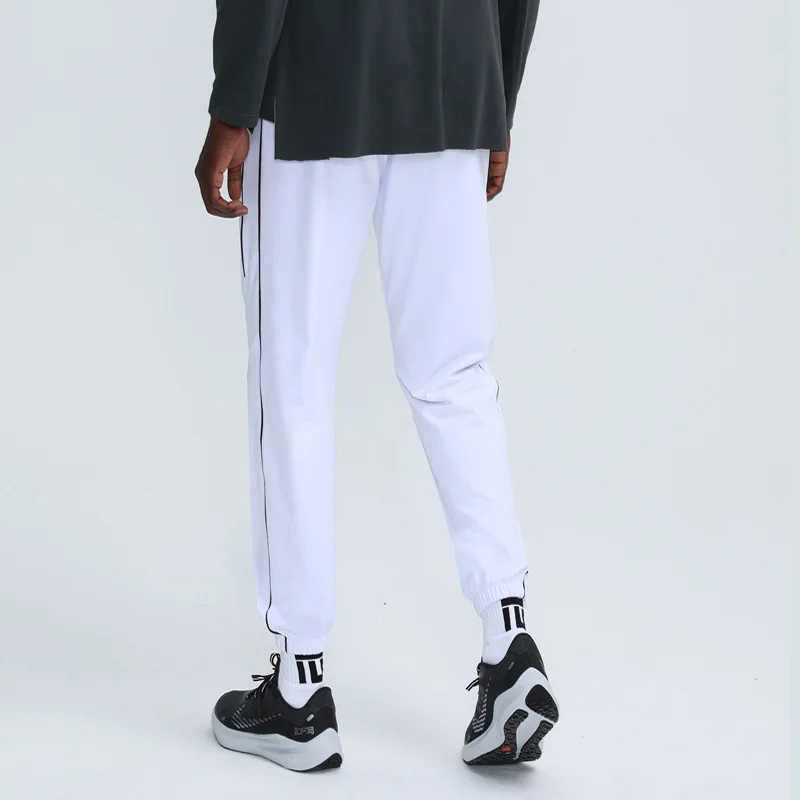 LU Man Basketball Pants Solid Sports and Leisure Jogger Pants Autumn Training Fitness Pants Men Straight Trousers Joggers