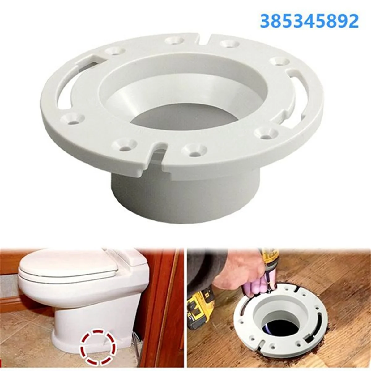 385345892 + 385311652 385311658 3-дюймовая Монтажная основа для унитаза DOMETIC RV уплотнительный