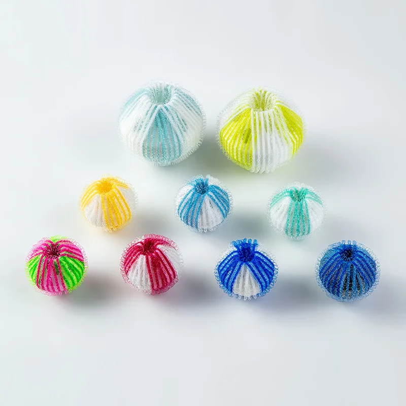 

1 Pc Laundry Washing Machine Sticky Hair Anti-entanglement Cleaning Clothes Ball 4cm Mini Nylon Laundry Balls for Home Products