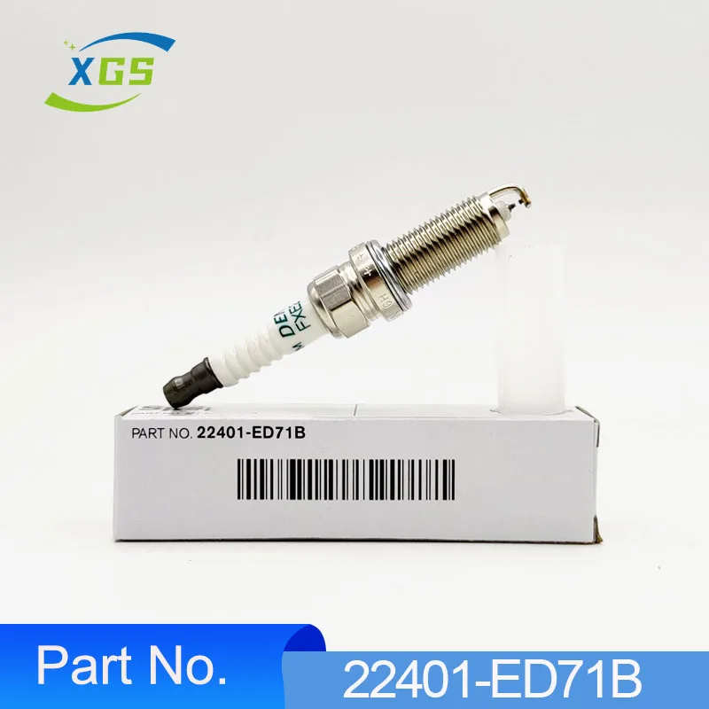 

NEW 22401-ED71B FXE20HE11 Platium Iridium Spark Plug For Nissan Juke Versa Micra Tiida X-Trail DILZKAR6A11 22401ED71B 4pcs/lot