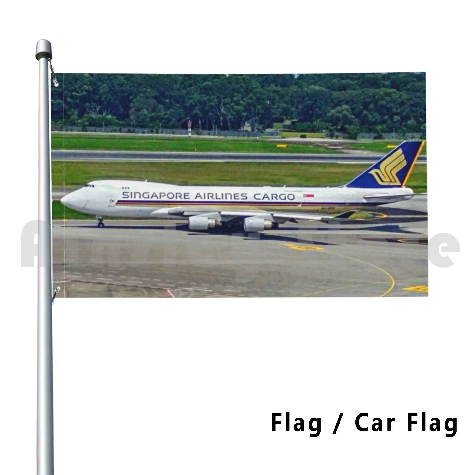 

Singapore Cargo Boeing 747 Outdoor Decor Flag Car Flag Singapore Singapore Sia Singapore Cargo Singapore Cargo Changi Sin