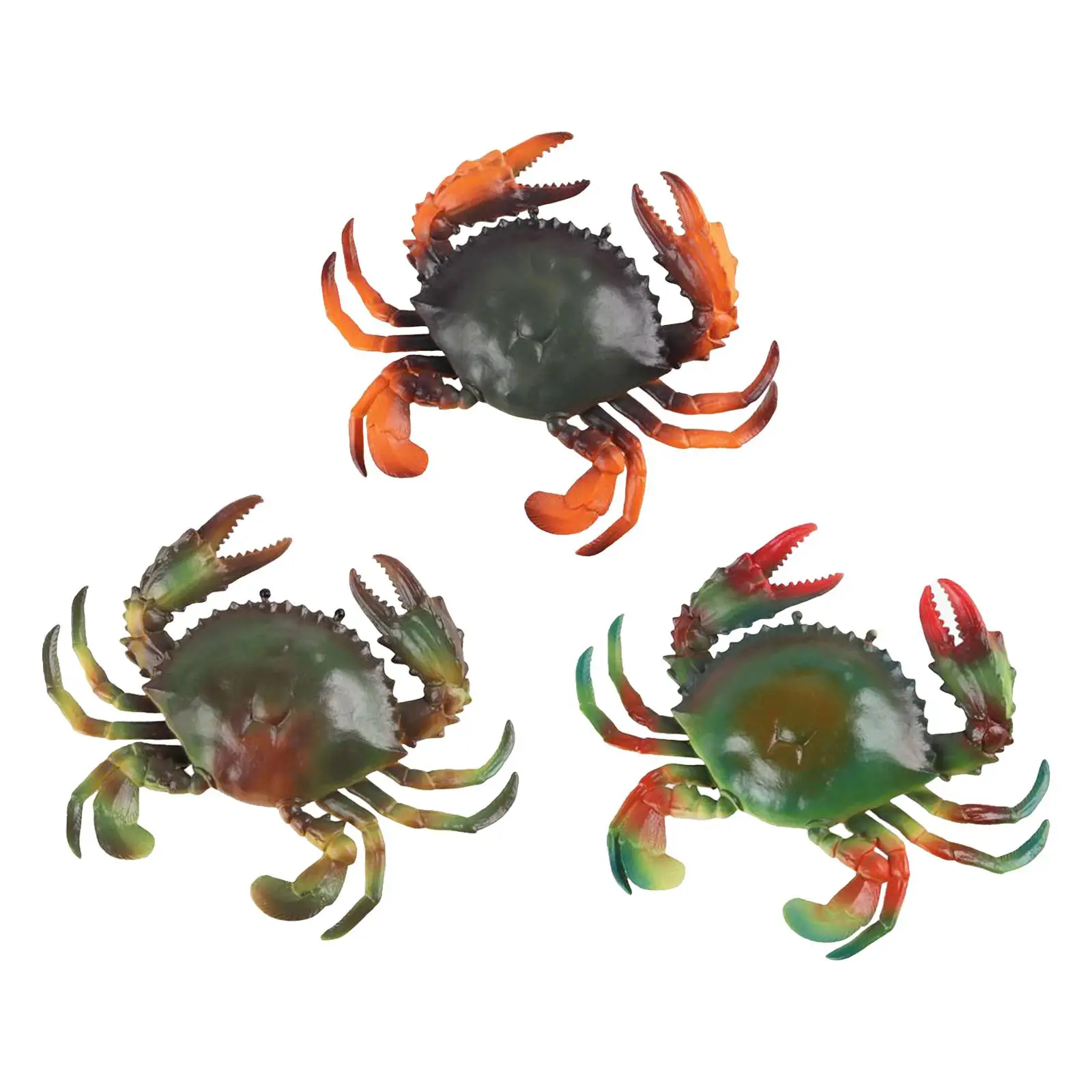 

Реалистичная модель краба, игрушка, Обучающие игрушки, искусственные игрушки, животные, игровой набор для строительства, подарок