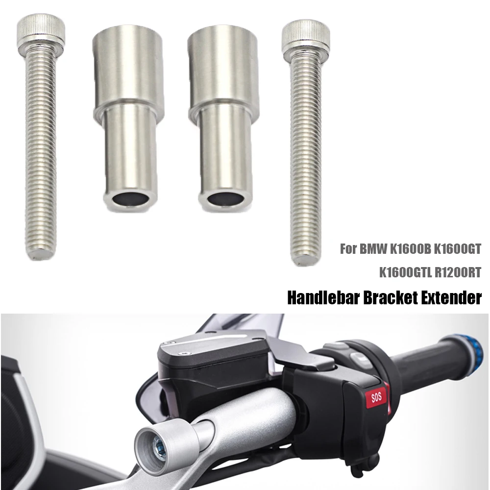 

GPS Navigation Handlebar Bracket Extension For BMW K1600B K1600GT K1600GTL R1200RT Motorcycle Accessories Bar Support Adapter