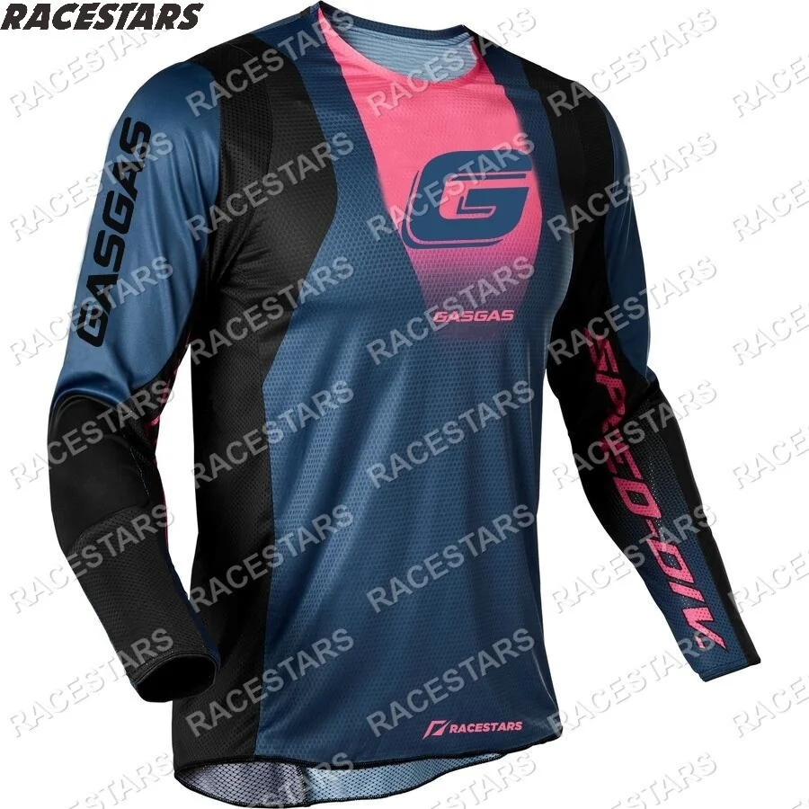 

GASGAS 2023 Motocross jersey men mtb downhill jersey MX cycling mountain moto bike maillot ciclismo hombre quick dry jersey dh