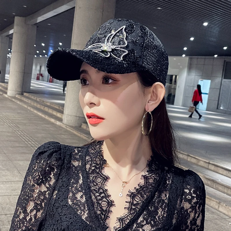 Хлопковая бейсболка с вышивкой букв женская шляпа Snapback регулируемая спортивная