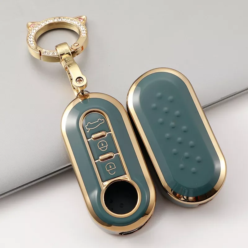 

Key Case For Car Ducato 500 500L Panda Grande Punto Lancia Musa 3Buttons TPU Car Key Cover Case Remote Auto Folding Flip Key Cas