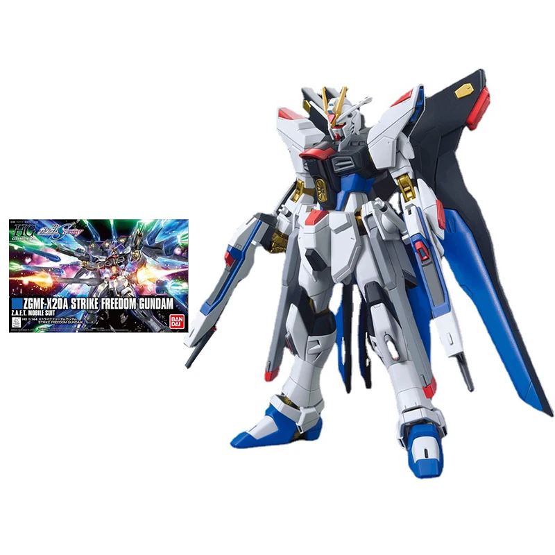 Набор моделей Bandai Gundam, аниме фигурка HGCE ZGMF-X20A, оригинальная модель Gunpla, экшн-фигурка, игрушки для детей