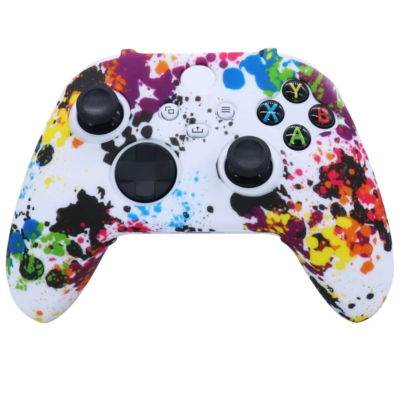 Мягкий силиконовый чехол для контроллера X-box серии X/S защитный геймпада