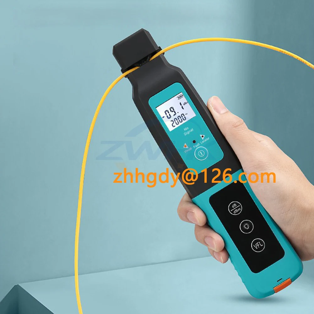 AUA-40  Live Fiber Optical Identifier Optical fiber signal recognizer with Built in 10mw Visual Fault Locator 800-1700nm SM MM