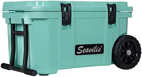 

Heavy Duty Wheeled with S.S Handles 50QT,70QT roto Molded ice Chest Cooler
