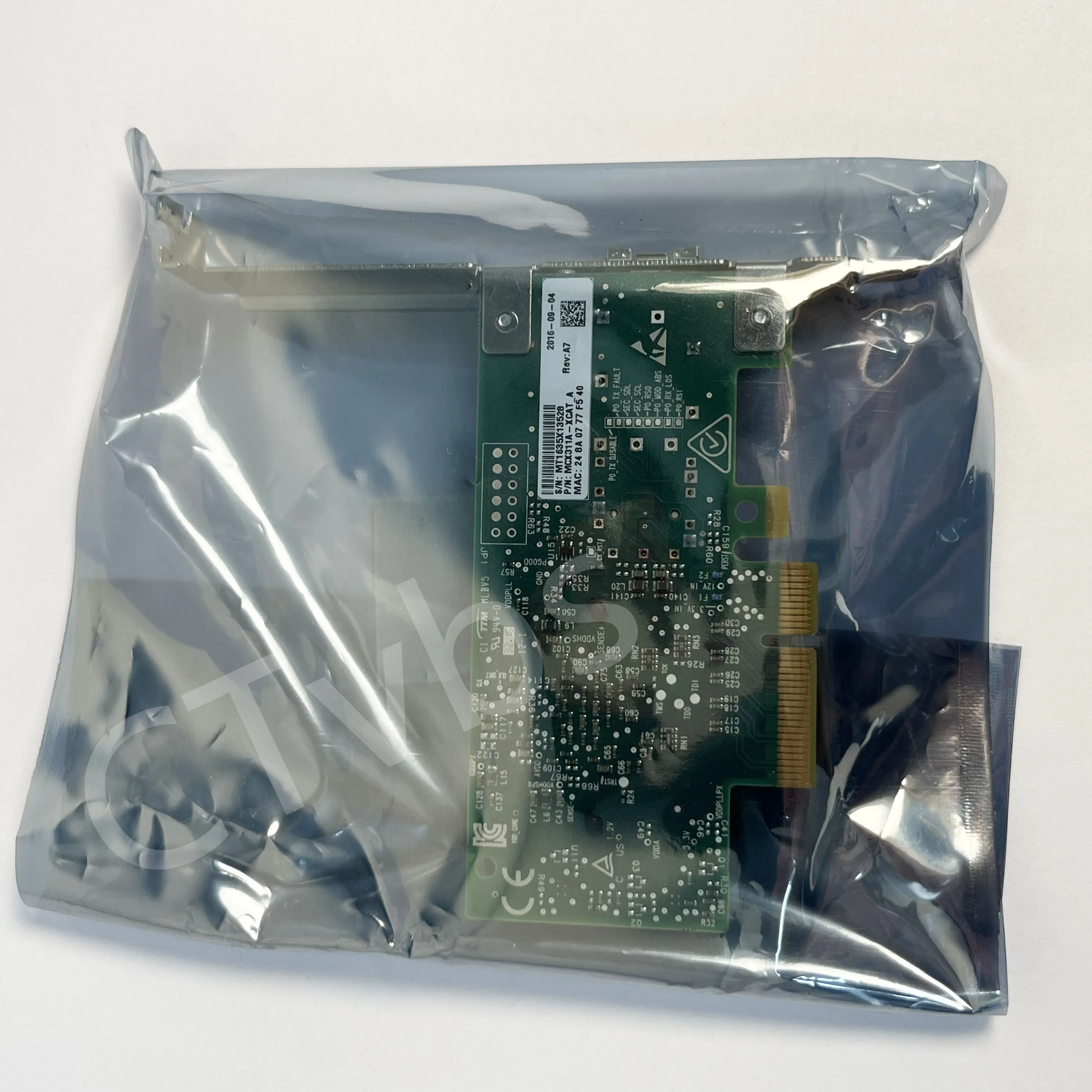 Mellanox MCX311A-XCAT CX311A ConnectX-3 EN 10G Ethernet 10GbE SFP+ PCIe NIC Adapter Network Card High Profile