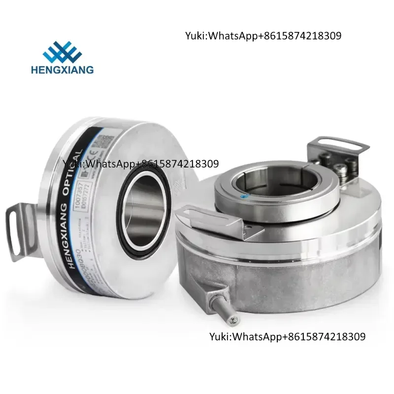 Фото Энкодер для двигателя с полым валом HENGXIANG E80H30-1024-3-T-24 K76-J3F1024BQ30H, 48000PPR, IP50, DC5V-30V, выход прямоугольной волны №4