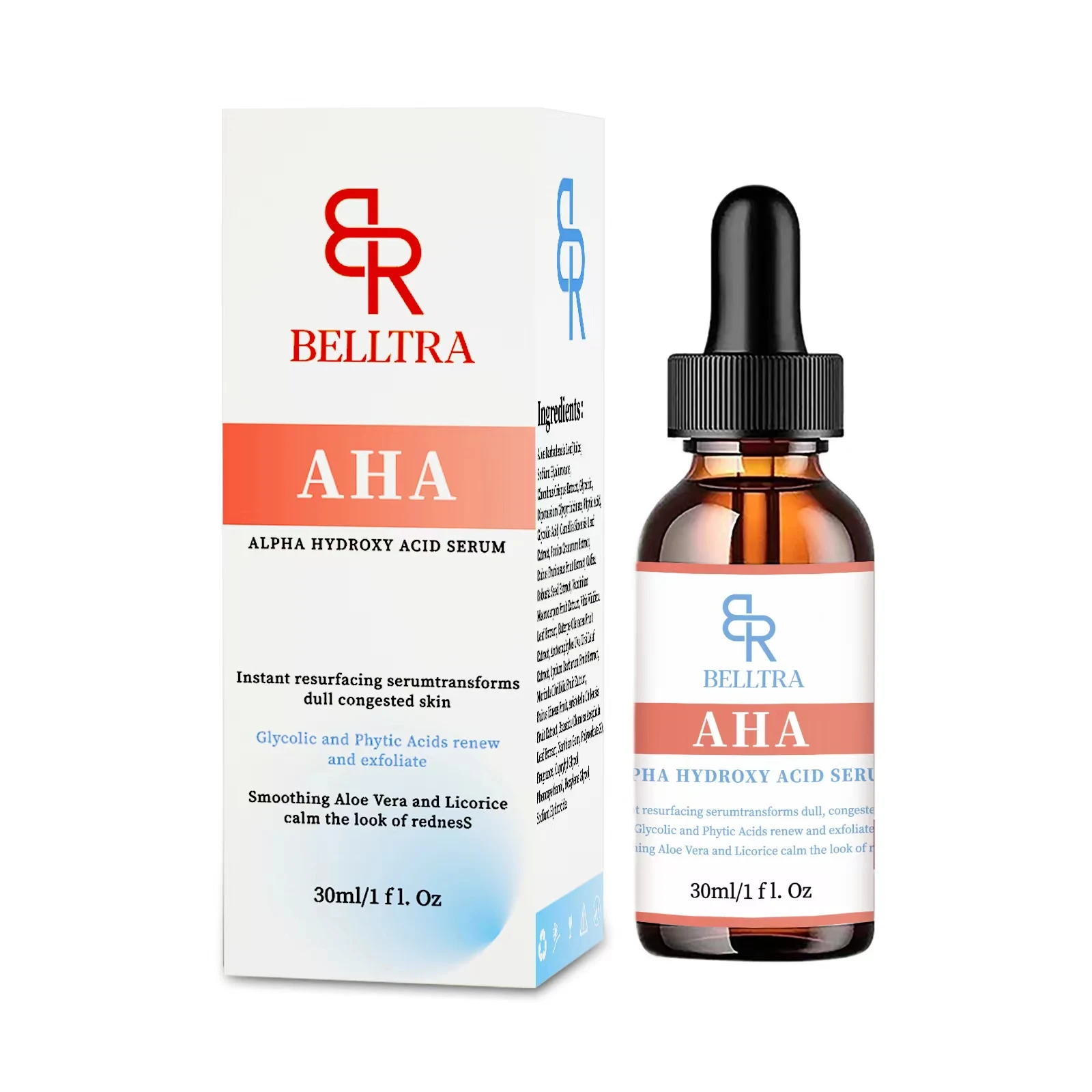 

ALPHA HYDROXY ACID SERUM Firming Lifting Anti-Aging Moisturizer Whitening Wrinkle Fine Lines Remove Spots Face Skin Care Serum
