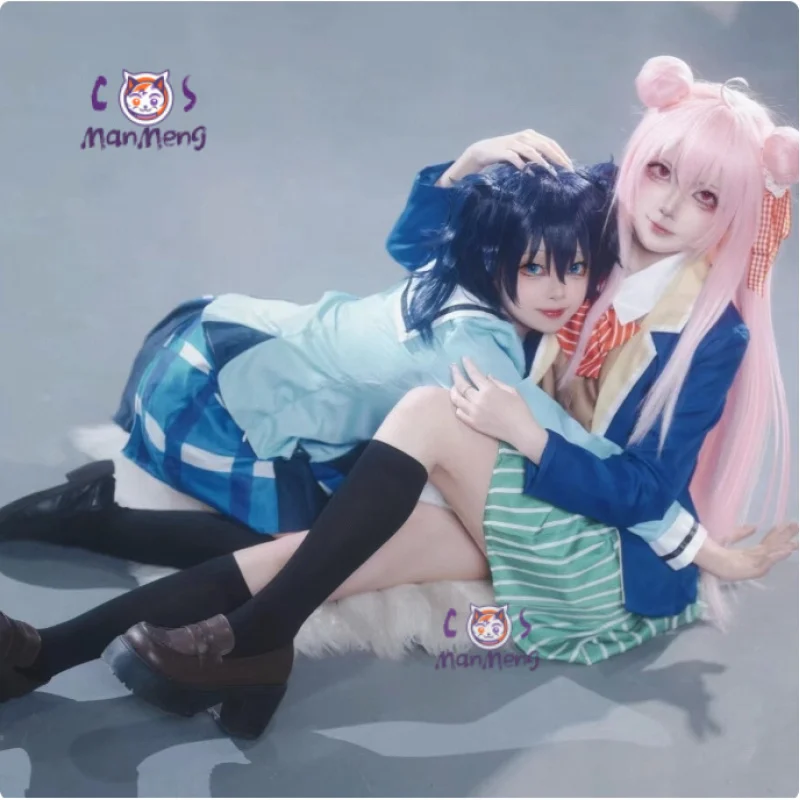 Аниме Happy Sugar Life Matsuzaka Satou Koube Shio Косплей Костюм для девочек JK Юбка Школьный парик