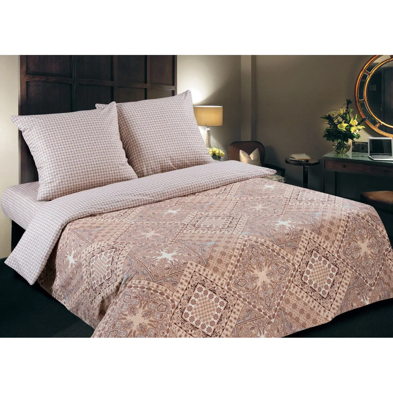 Bed linen poplin art "Italy | Bedding Set