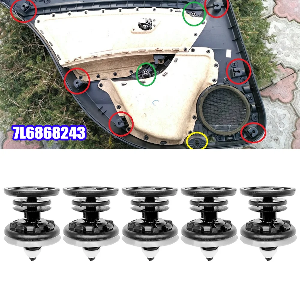 

5X фотопанель с зажимом для карты для VW Caddy Touran Tiguan Golf 4 5 6 7 Passat CC Polo Beetle Jetta T5 T6 Audi A4 A5 Q3
