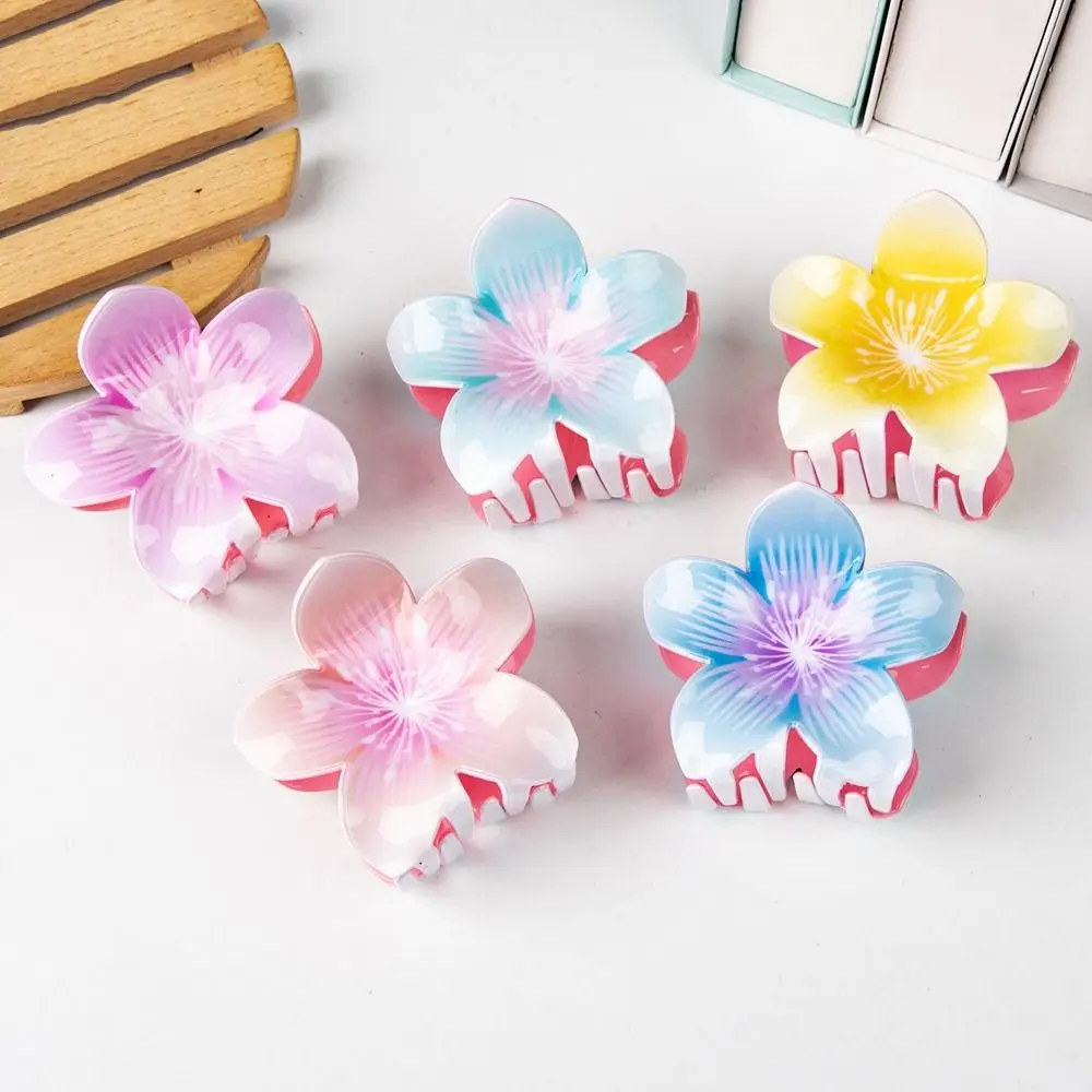 

Hair Clip Flower Hair Claw Fashion Shark Clip All-match Headwear Headdress Girl