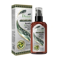 keratin olive oil hair serum 120ml repair damaged supple and lustrous refreshing and not greasy nourishing and moistening