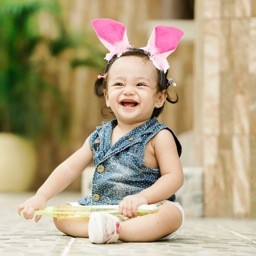 

1 Set Costume Set Headband Tail Bow Gloves Set Headbands Accessory