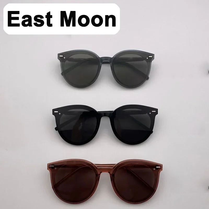 

Солнцезащитные очки YUUMI с изображением Востока Луны для мужчин и женщин, роскошные брендовые дизайнерские солнечные очки, винтажные, для улицы, UV400