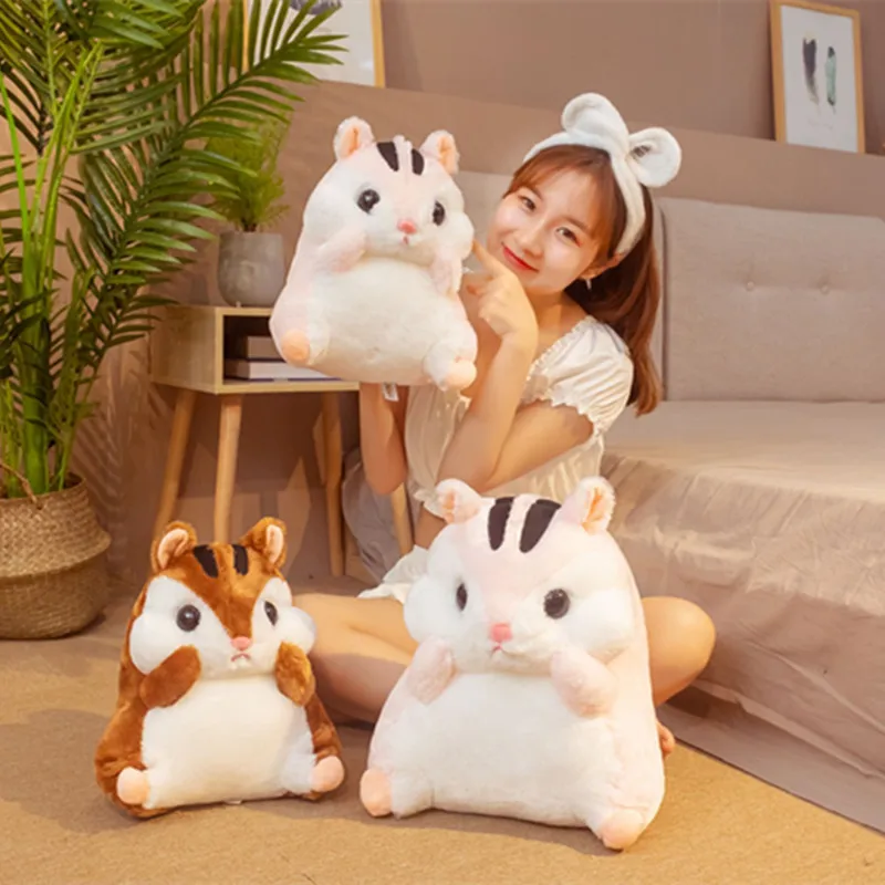 

Squirrel Plush Dolls Baby Cute Animal Dolls Soft Cotton Stuffed Doll Home Soft Toys Sleeping Mate Stuffed Toys Gift Kawaii