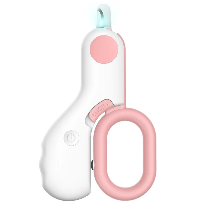 

Pet Grooming Supplies Cat and Dog Special Stainless Steel with LED Light Nail Clipper Anti-Cut Blood Line Nail Clipper