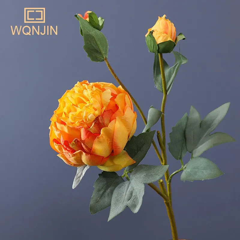 

Искусственные цветы WQNJIN шелковые пионы для свадьбы