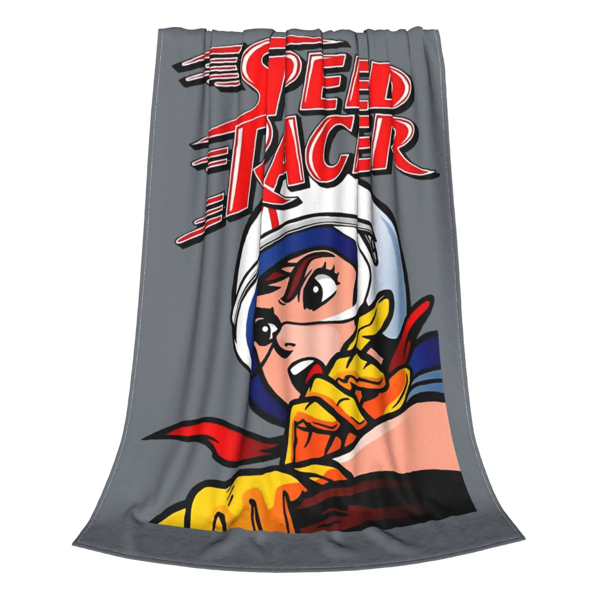 Мягкое плюшевое одеяло для скоростных гонщиков 50 х60 дюймов