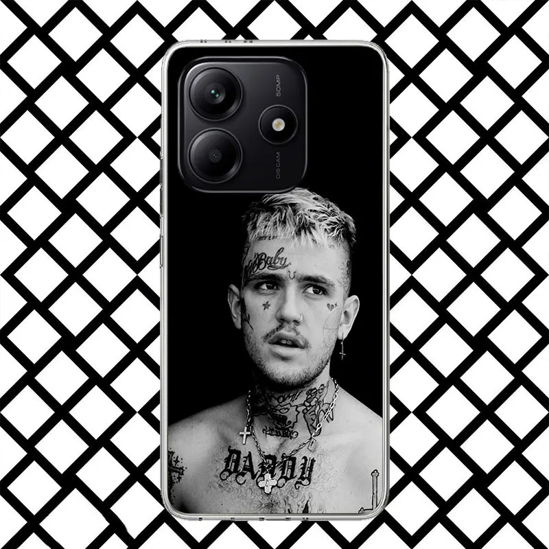 Фото Чехол для телефона Lil Peep Hellboy Love для Xiaomi Redmi Note 15 14 14S 13 12 12S 11 Pro Plus 11E 11T 11S 10S 5G, мягкий чехол Fundas Redmi №3