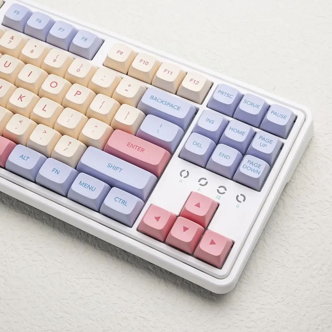 132 клавиши Marshmallow XDA колпачки для механической клавиатуры сублимационная краска