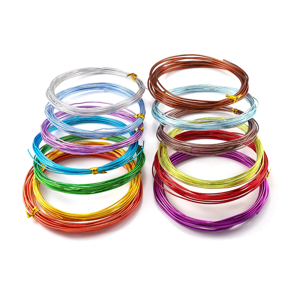 

Aluminum Wire Jewelry Findings for Jewelry Making DIY Necklace Bracelet 0.6mm 0.8mm 1mm 1.2mm 1.5mm 2mm 2.5mm 3mm
